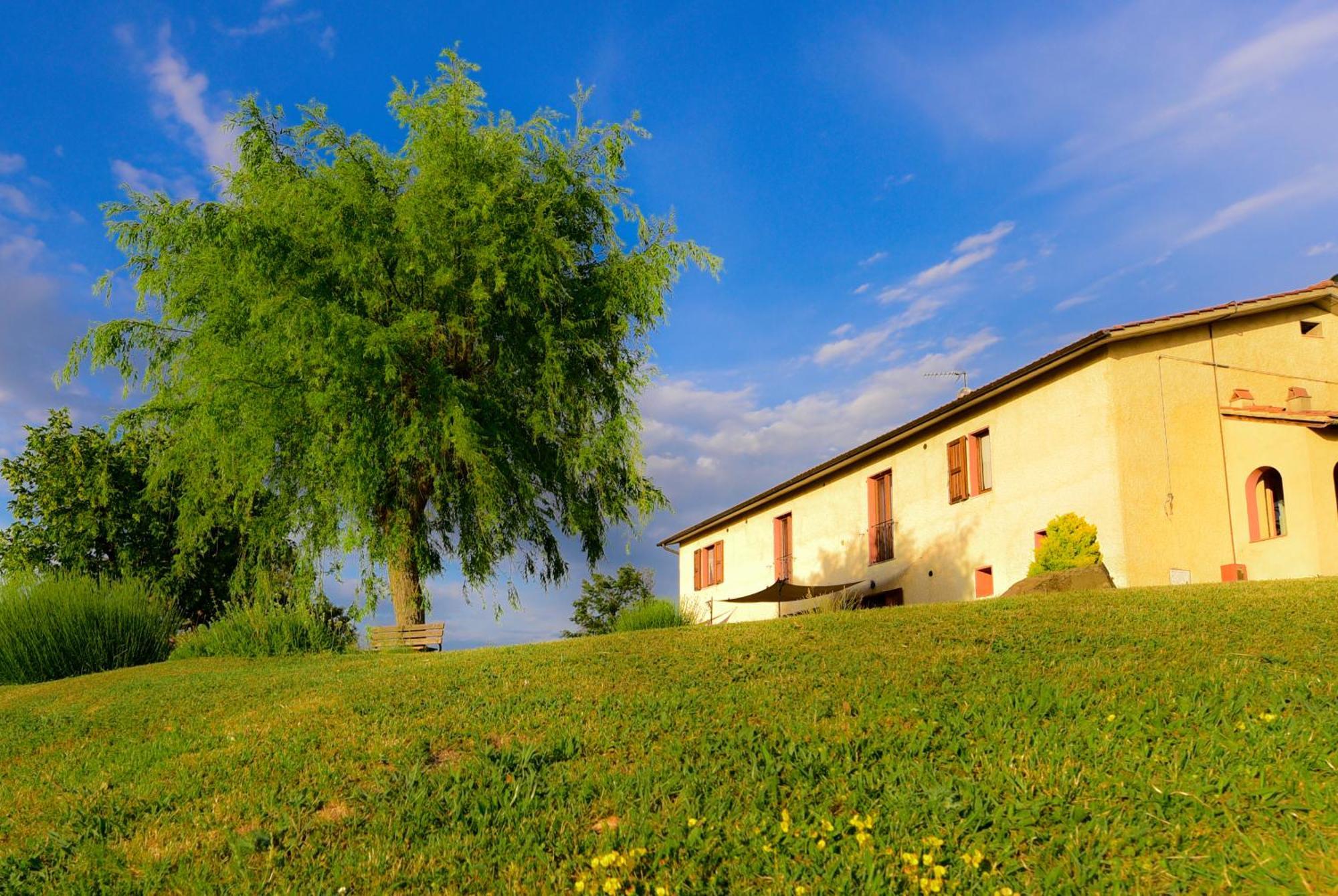 Agriturismo Le Casaline Seggiano Bagian luar foto