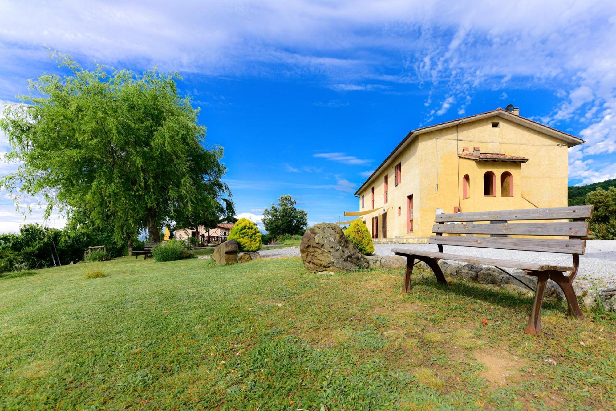 Agriturismo Le Casaline Seggiano Bagian luar foto