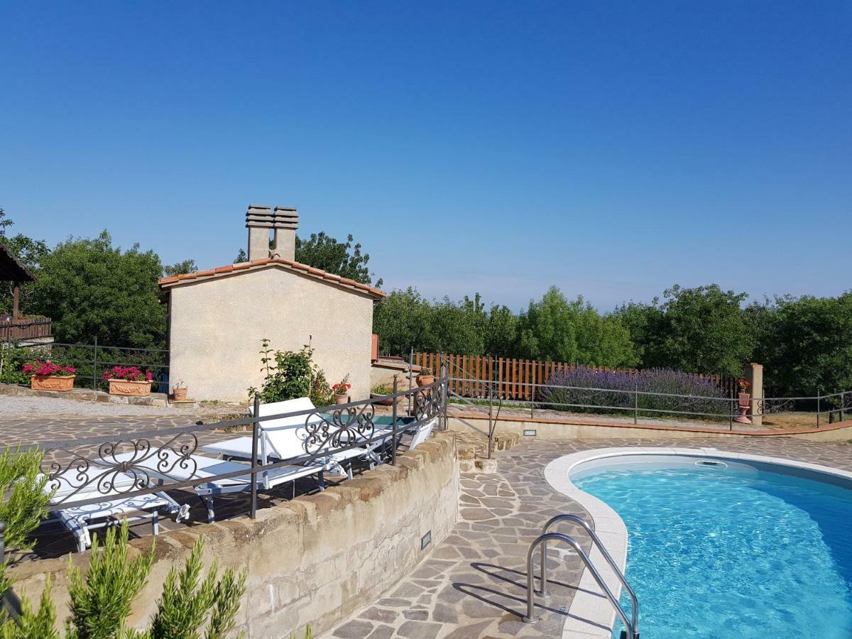 Agriturismo Le Casaline Seggiano Bagian luar foto