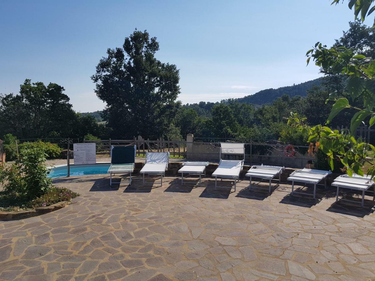 Agriturismo Le Casaline Seggiano Bagian luar foto